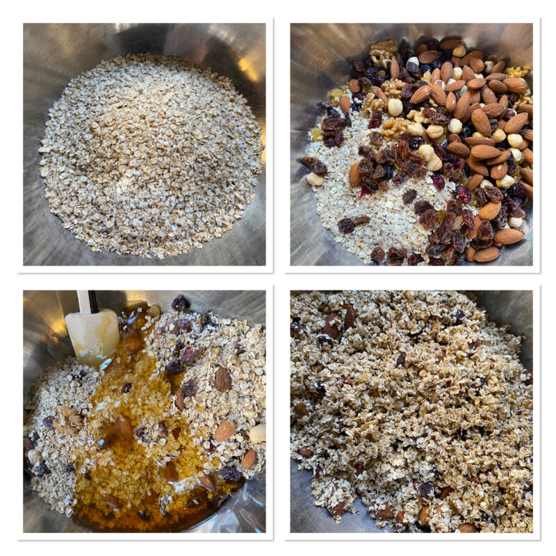 homemade sugar-free granola