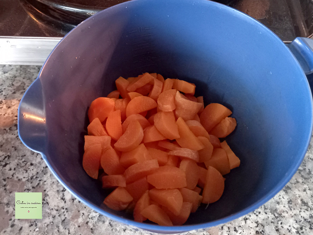 carrots cooked in the microwave