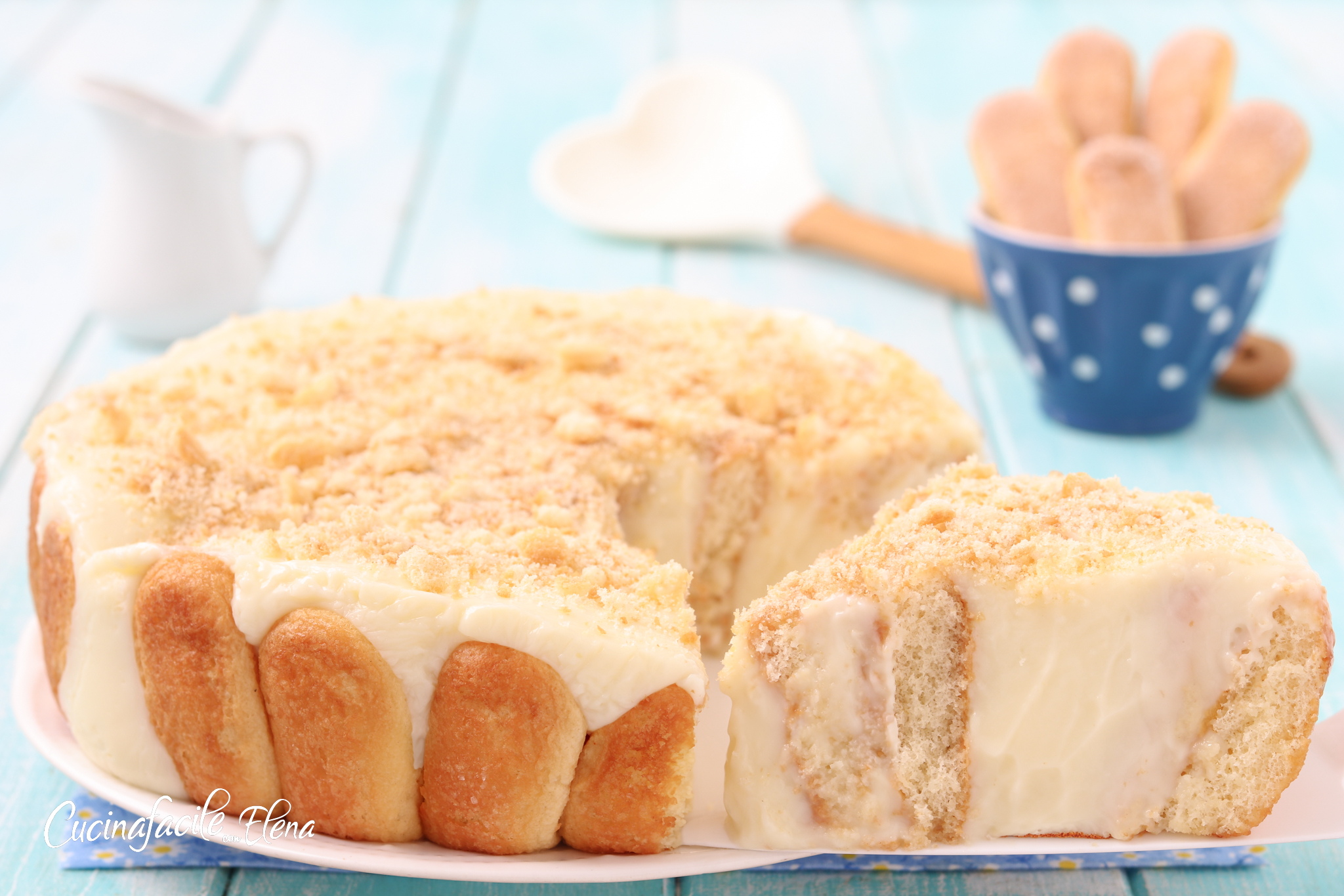 Ladyfingers and Custard Cake