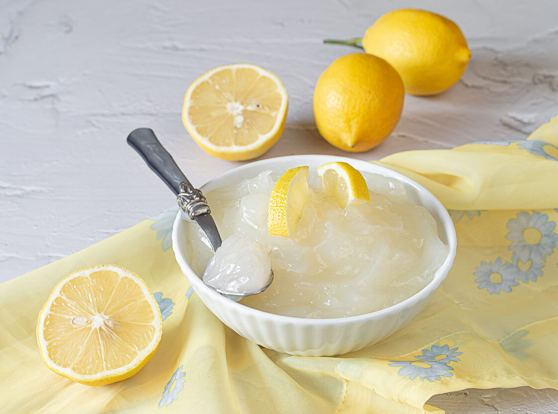 Lemon Cream without Eggs, Milk and Gluten