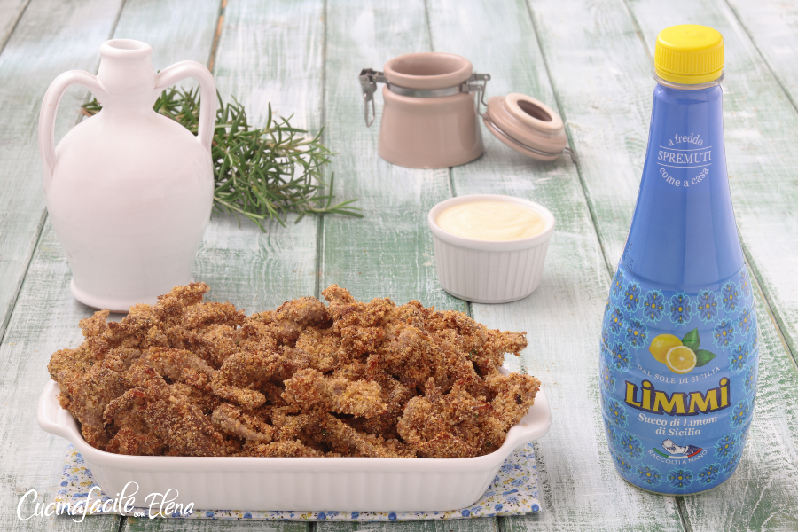Lemon-Scented Veal Strips