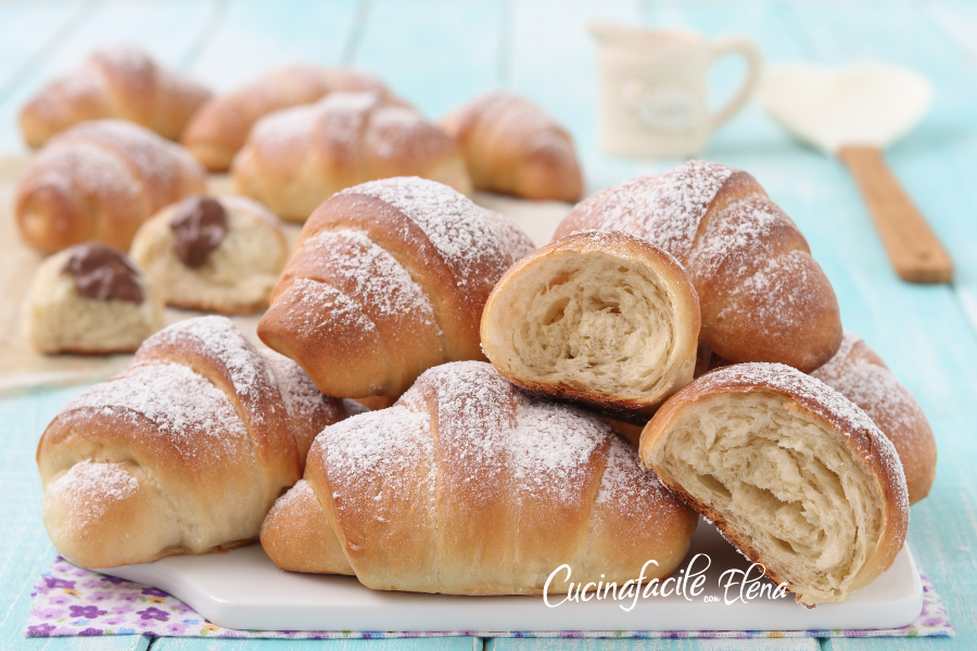 Super Soft Milk Croissants