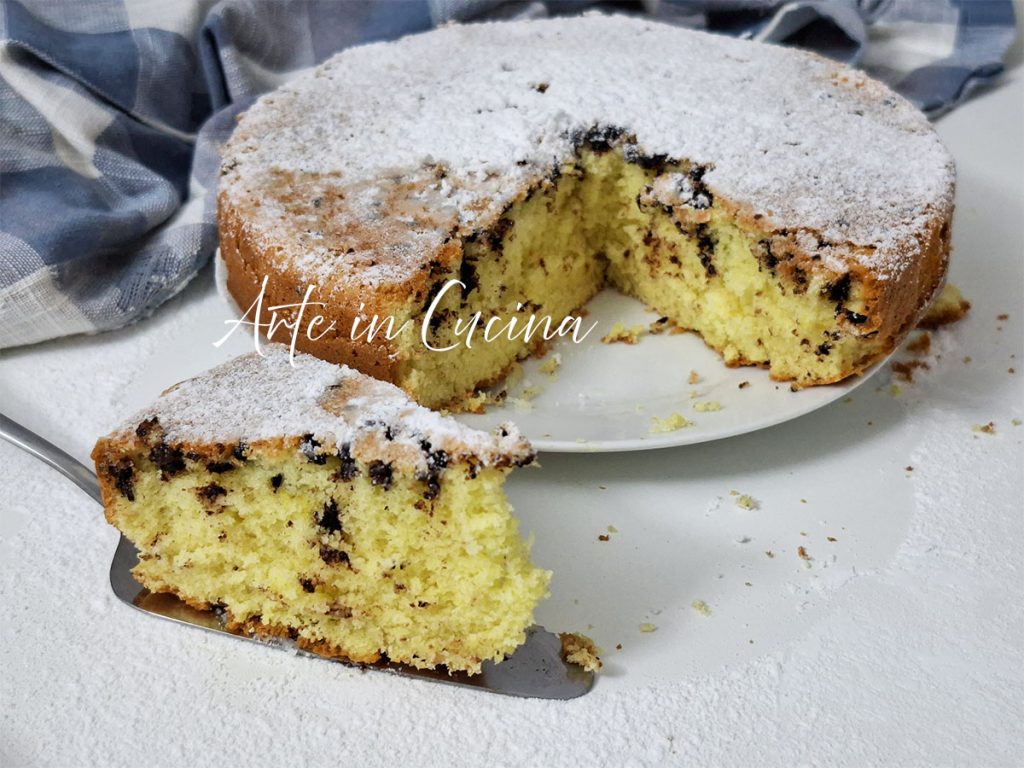 ORANGE BREAKFAST CAKE with chocolate chips