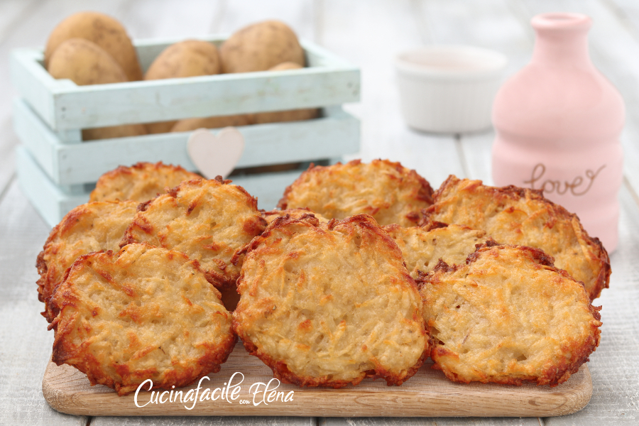 Oven-Baked Potato Fritters
