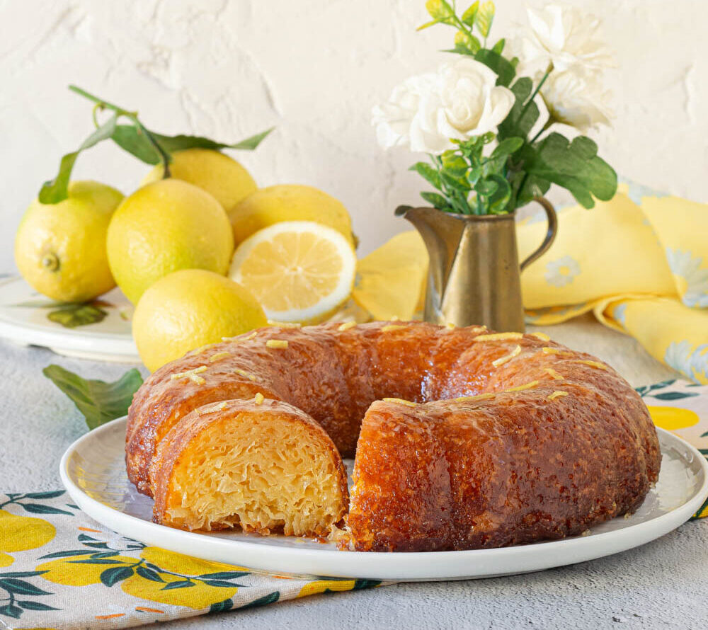 Phyllo and Lemon Bundt Cake