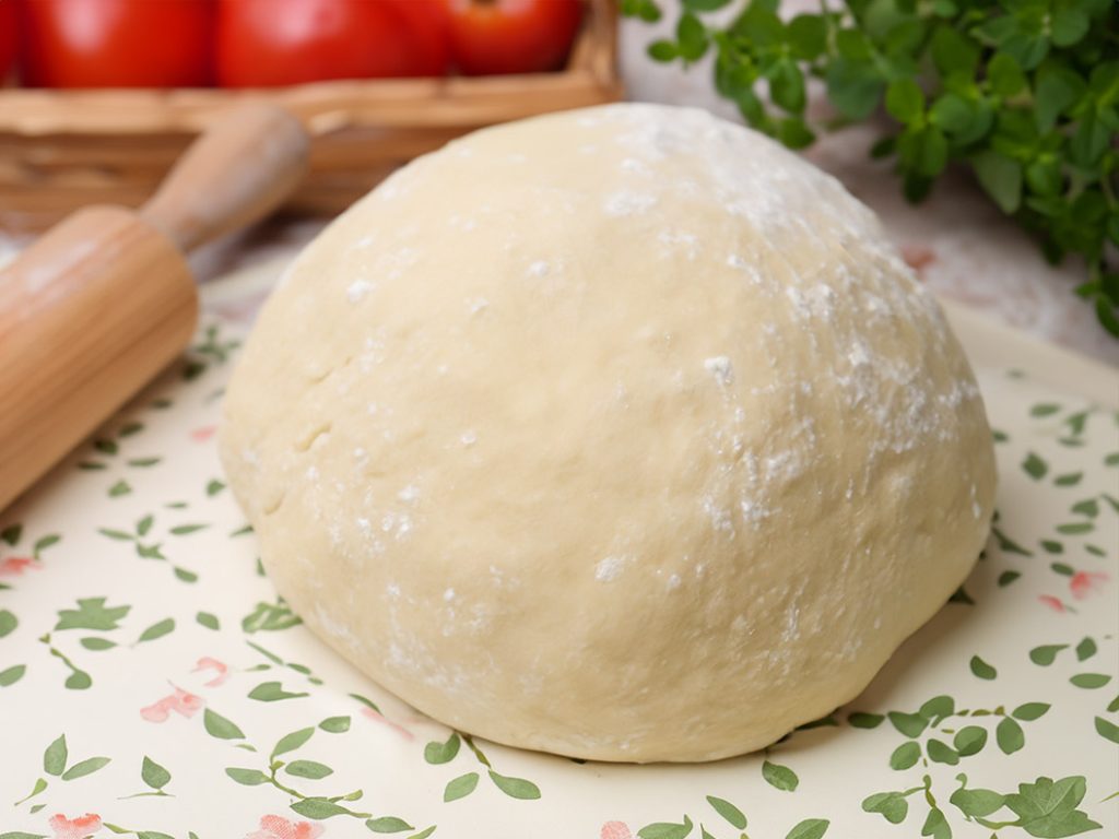 Pizza Dough with Bread Machine
