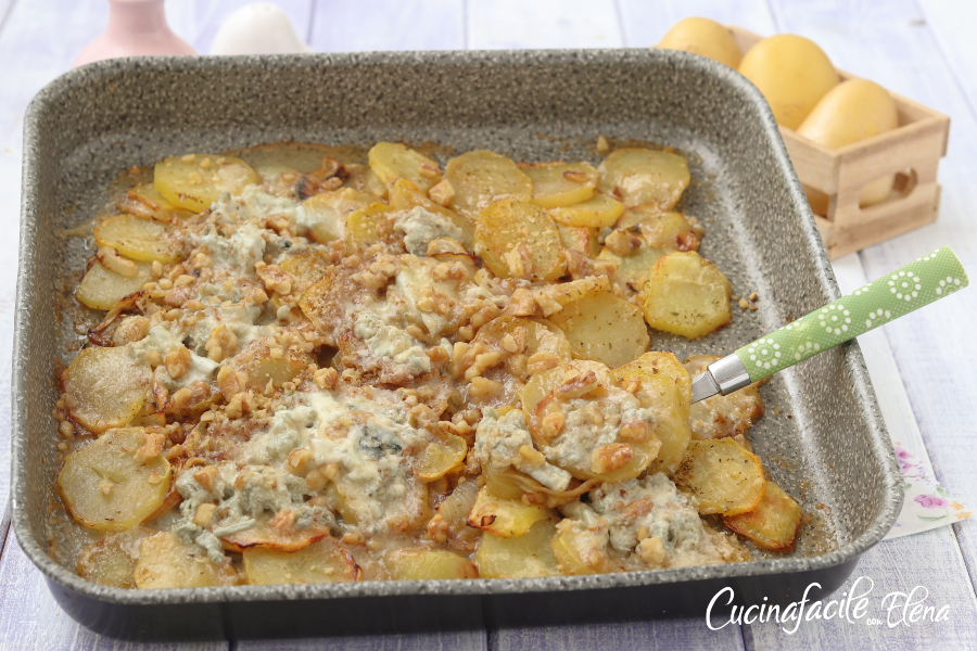 Potatoes with Gorgonzola