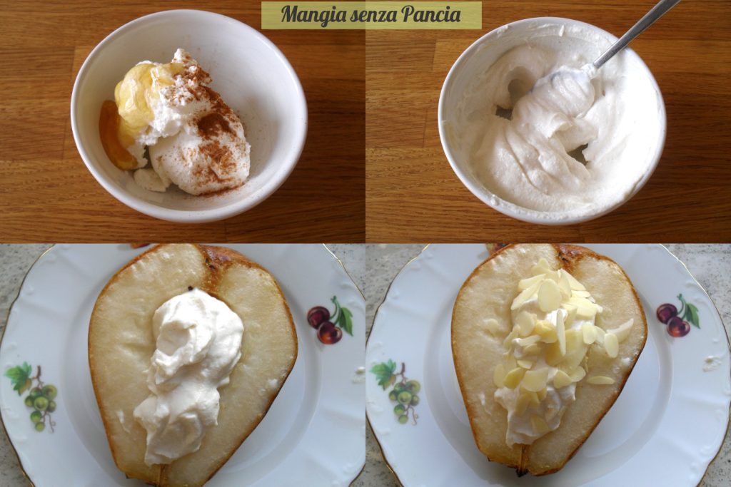 Delicious Stuffed Pears, light recipe, Eat Without Guilt