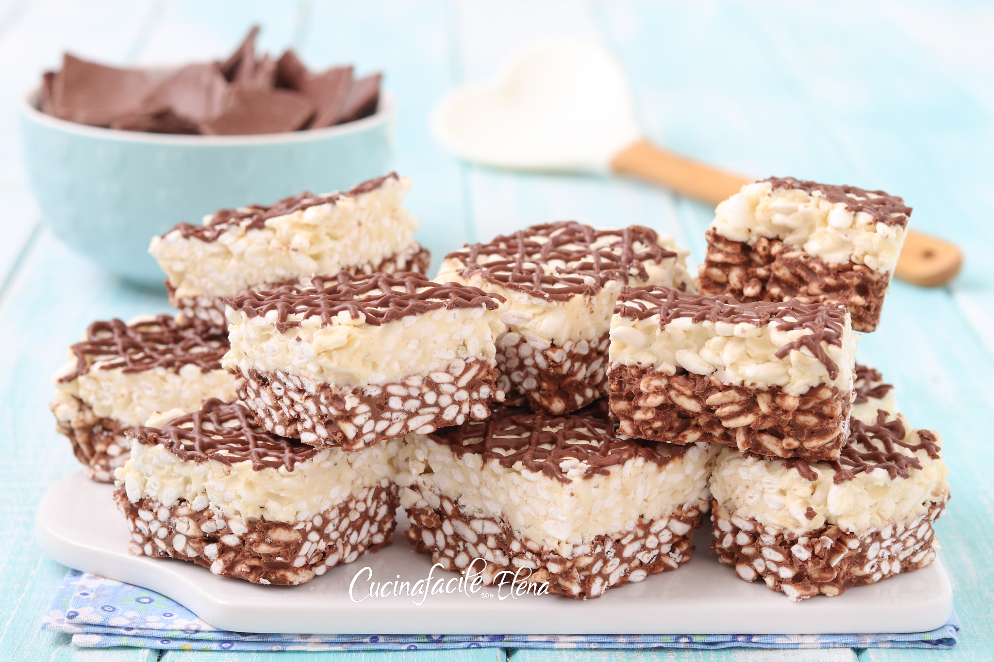 Puffed Rice and Chocolate Cake