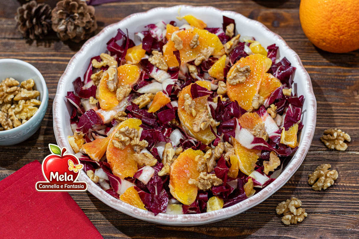 Radicchio, Orange and Toasted Walnut Salad