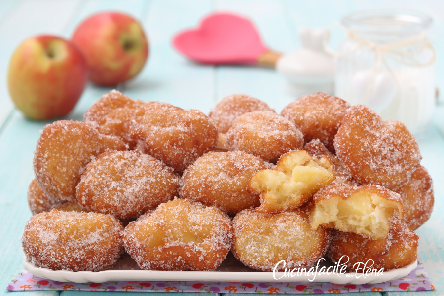 Ricotta and Apple Fritters