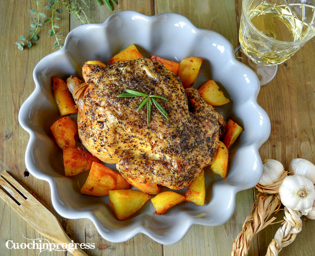Roast Chicken with Herbs