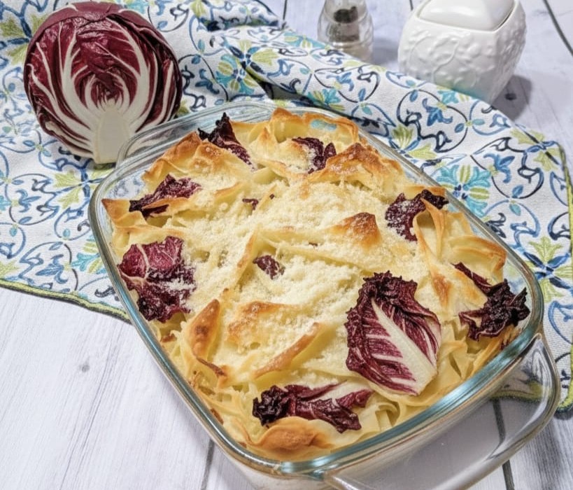 Pasta Roses with Sausage and Vegetables