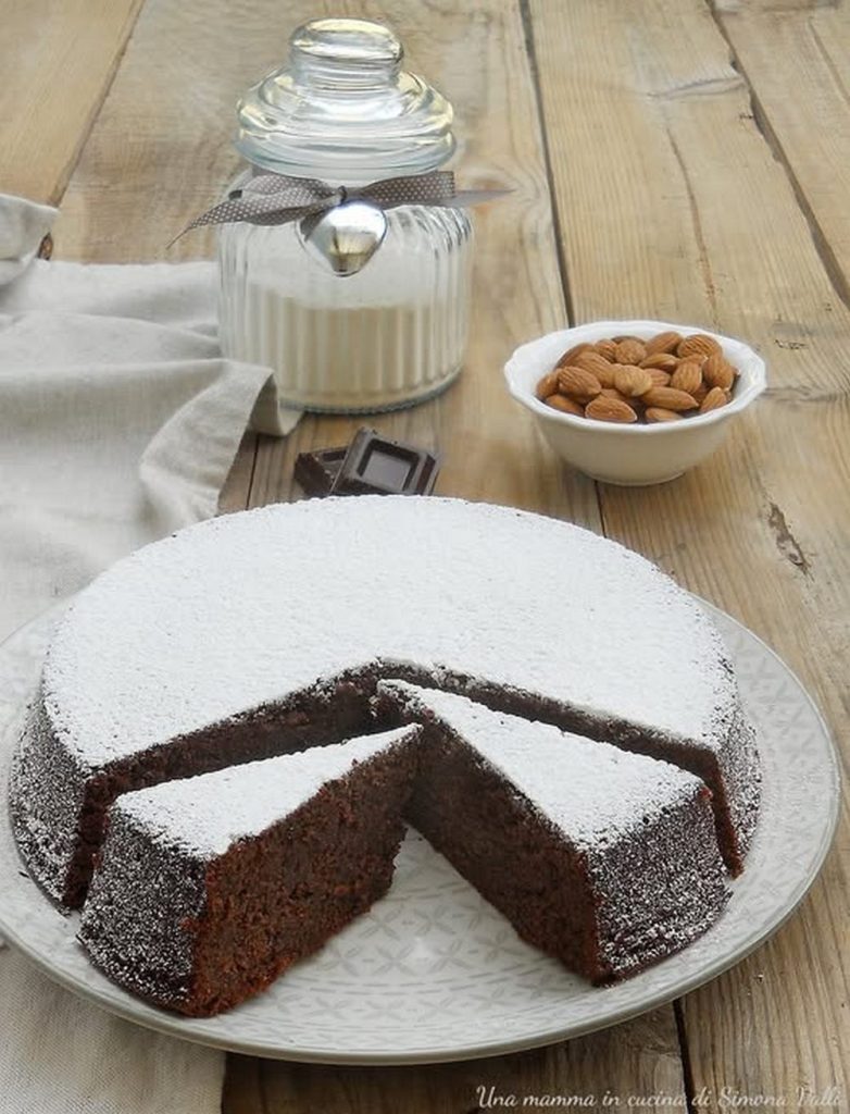 Sal de Riso's caprese cake vertical