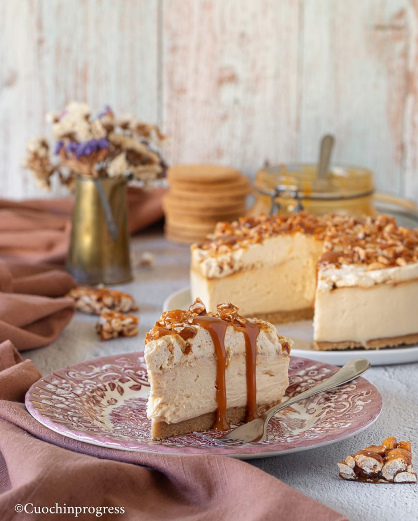 salted caramel cheesecake