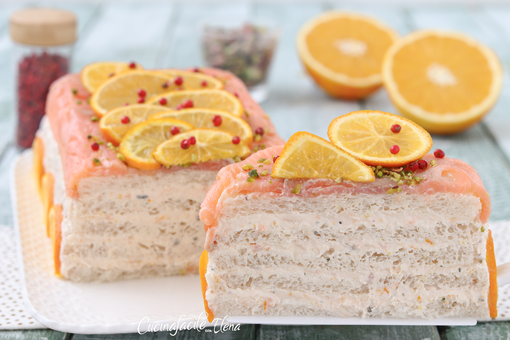Smoked Salmon Brick