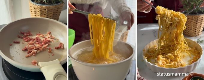 spaghetti-lupini-pumpkin-feta-light-recipe 4