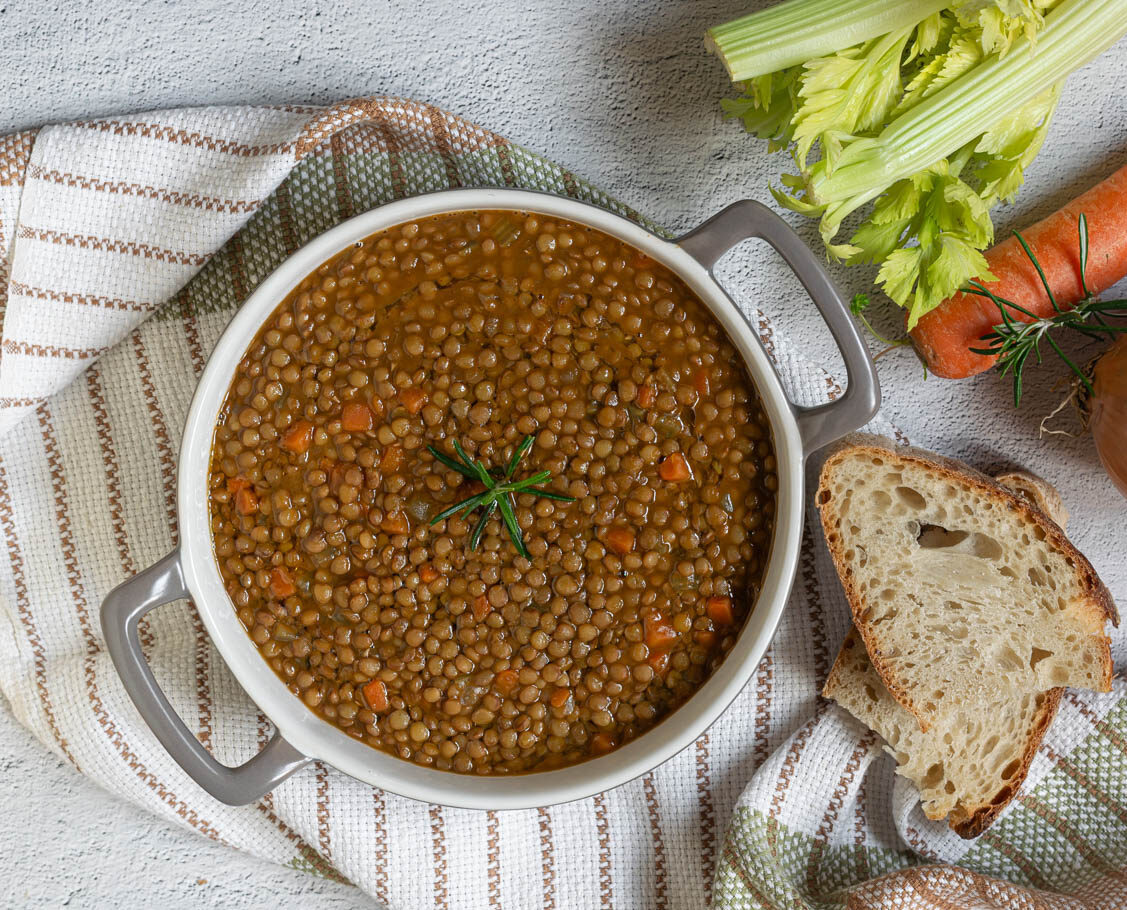 Stewed Lentils