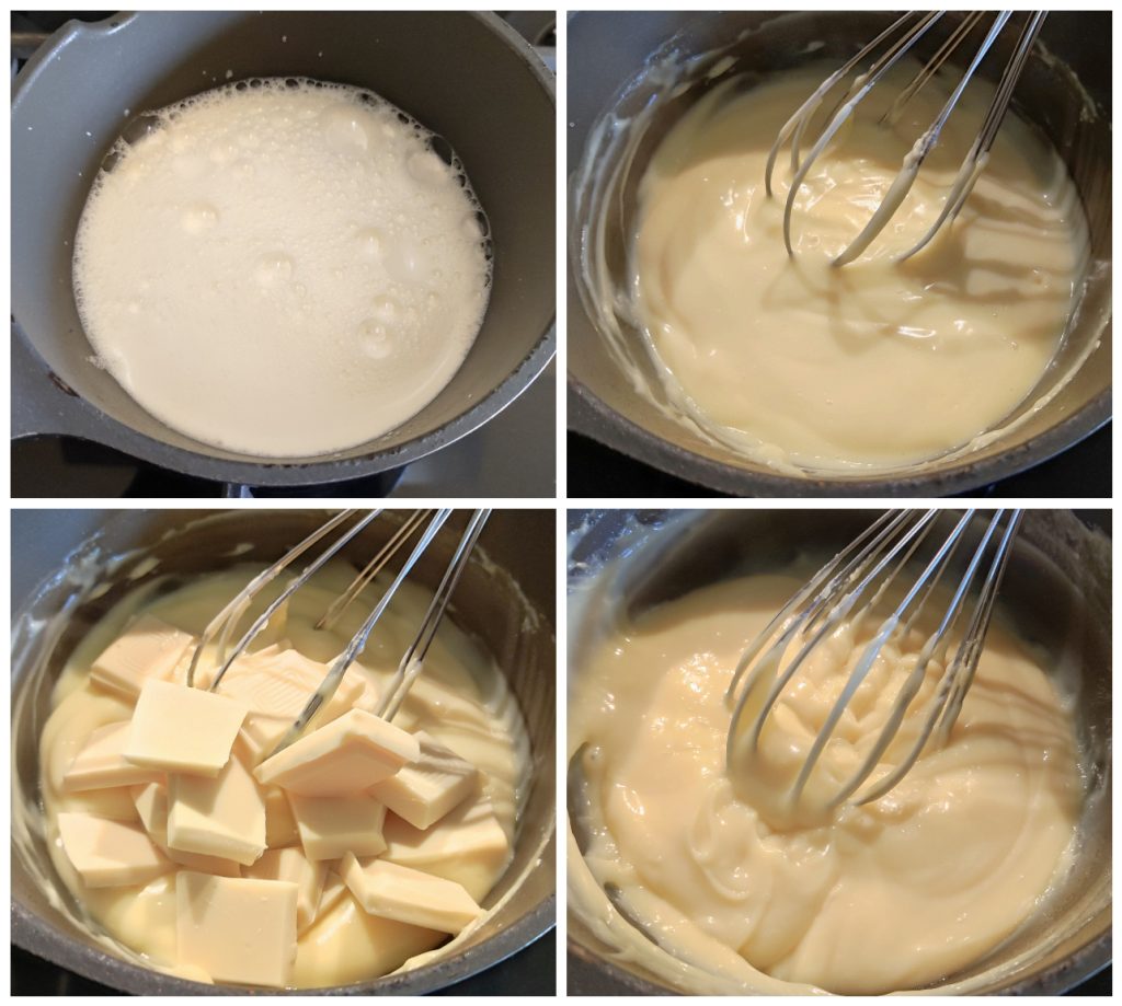 white chocolate pastry cream