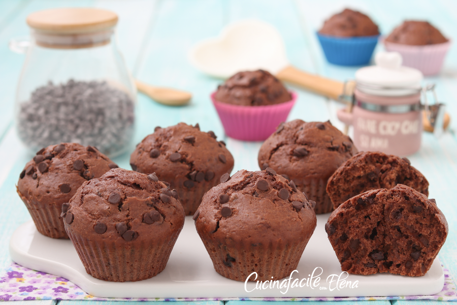 Yogurt and Chocolate Muffins