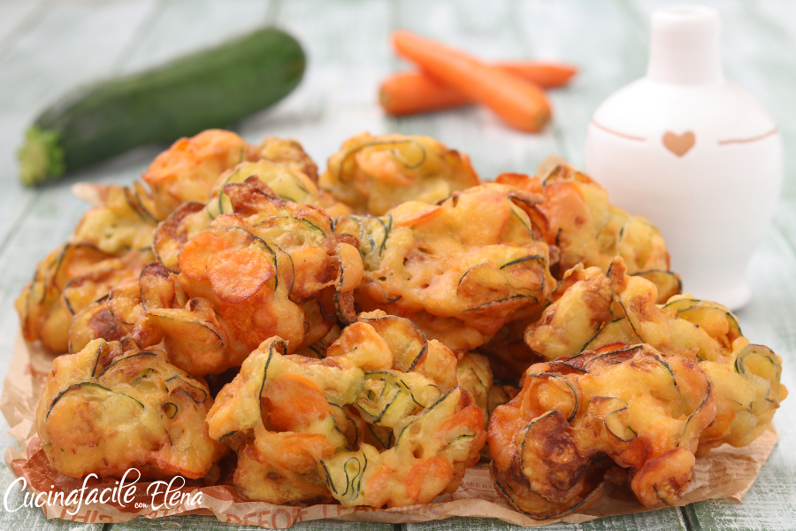 Zucchini and Carrot Fritters