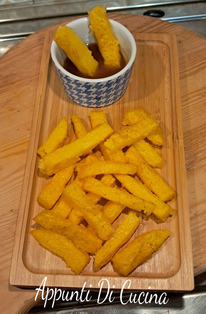 Polenta sticks in the air fryer