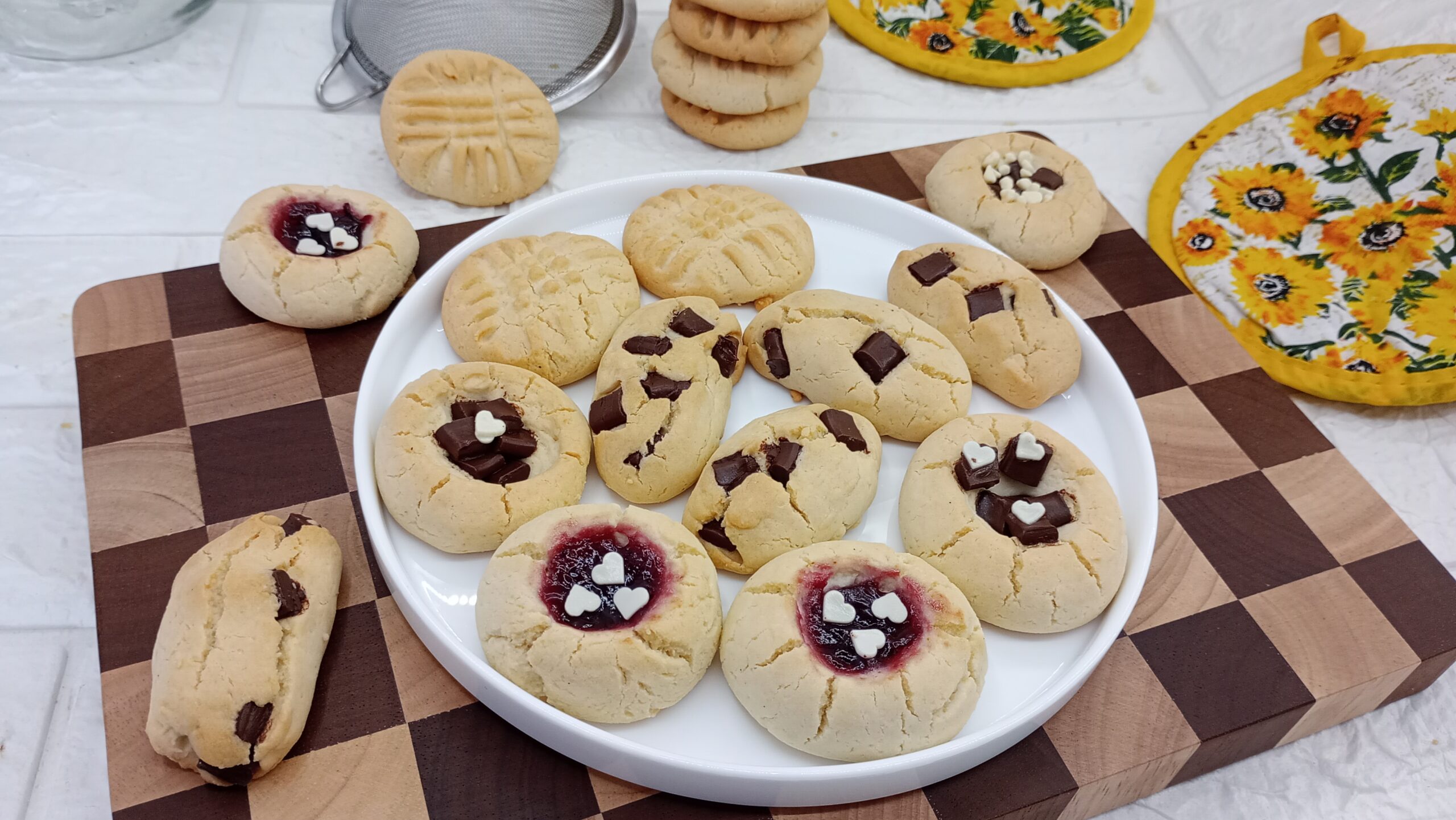 Easy Oil Shortcrust Cookies: No Cutters, Also Gluten-Free