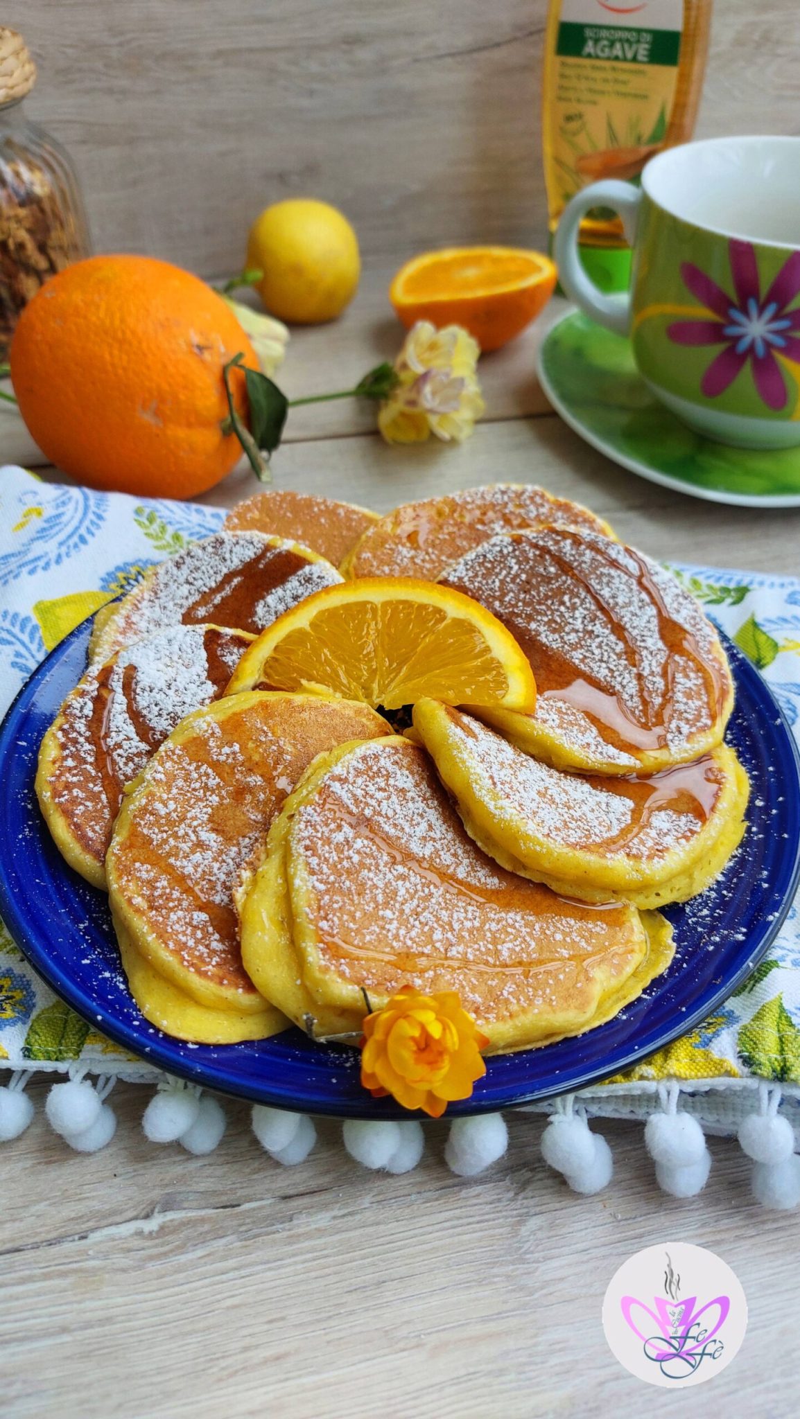 Brunch Recipes Without Eggs: Fluffy Lemon Ricotta Pancakes