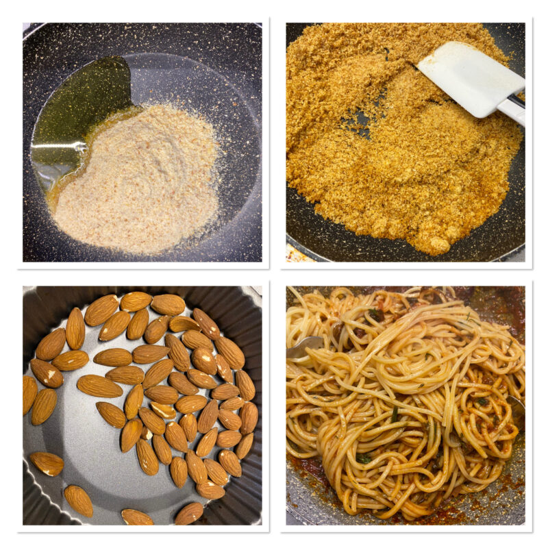 Pasta with Wild Fennel without Sardines