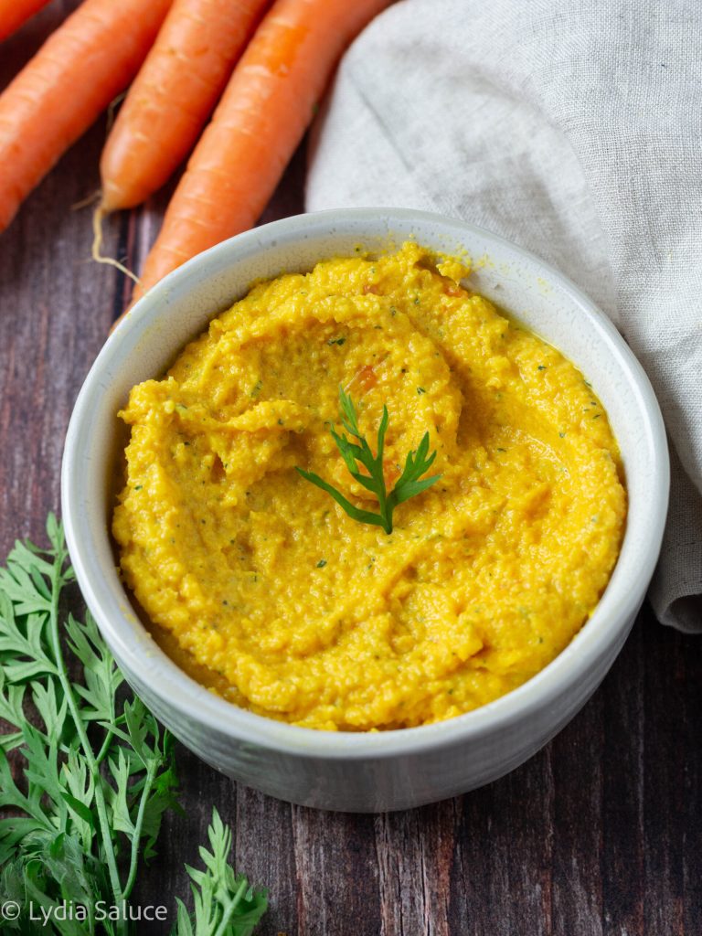 Carrot and ginger cream