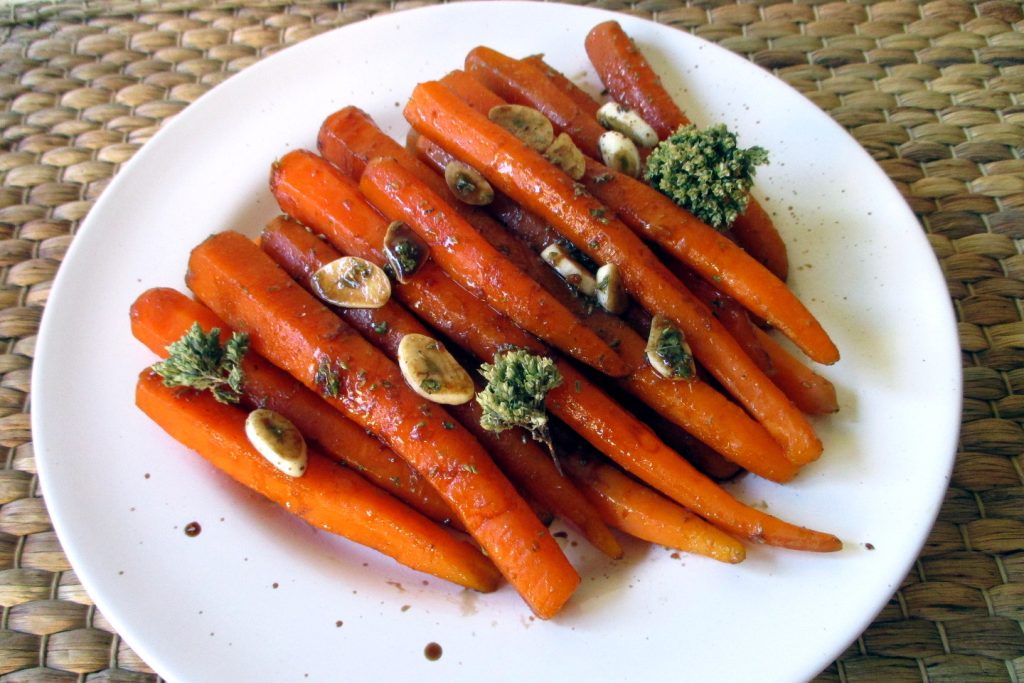 Balsamic carrots with oregano, Eat without Belly