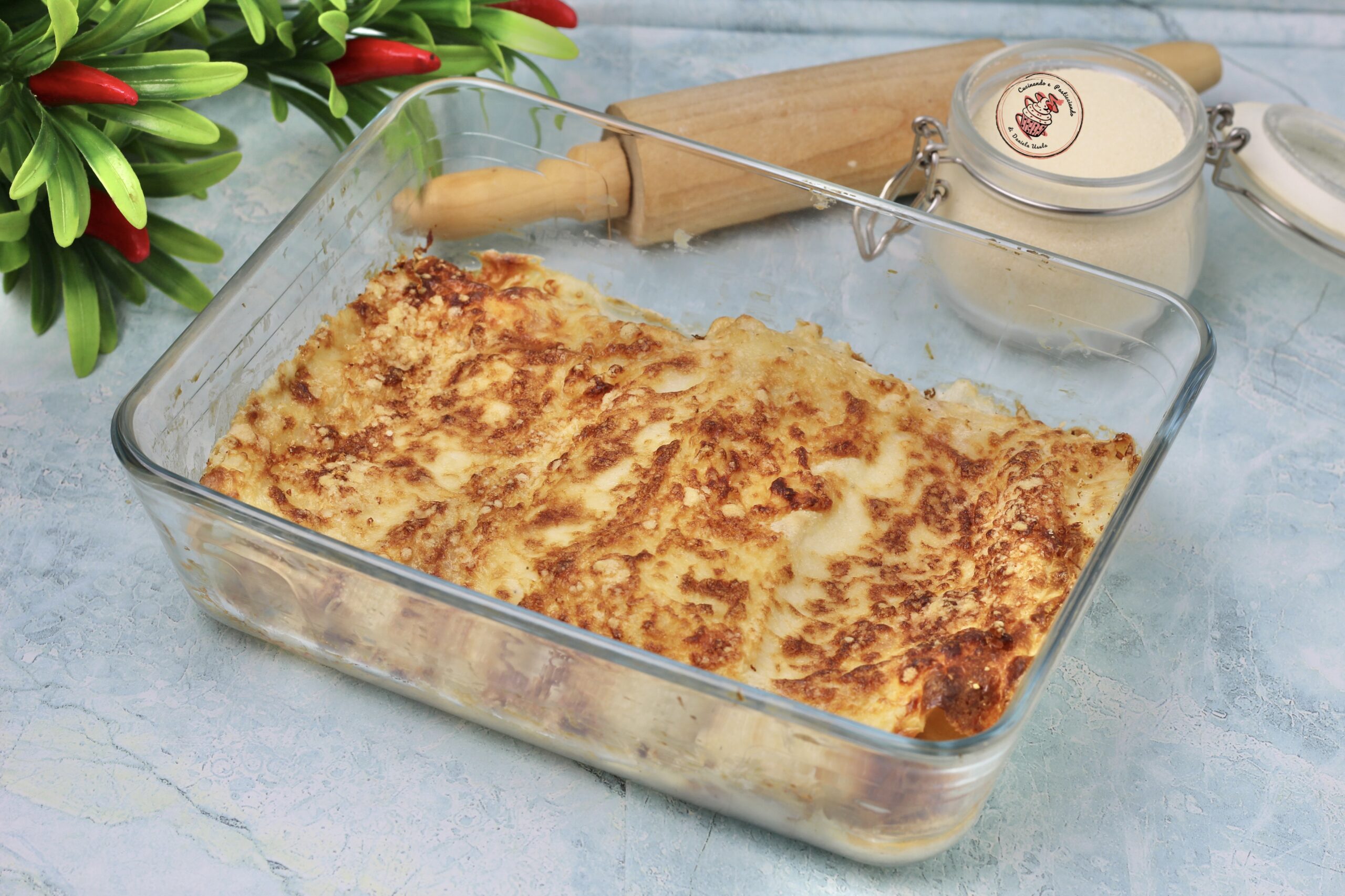 CREPES FILLED WITH BÉCHAMEL AND MORTADELLA COOKED IN THE AIR FRYER – Crispy Outside and Creamy Inside