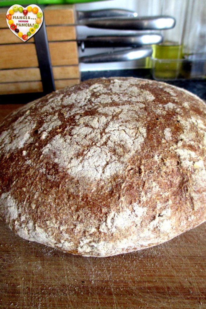 Easy bread with 1 g yeast in the air fryer, Mangia senza Pancia