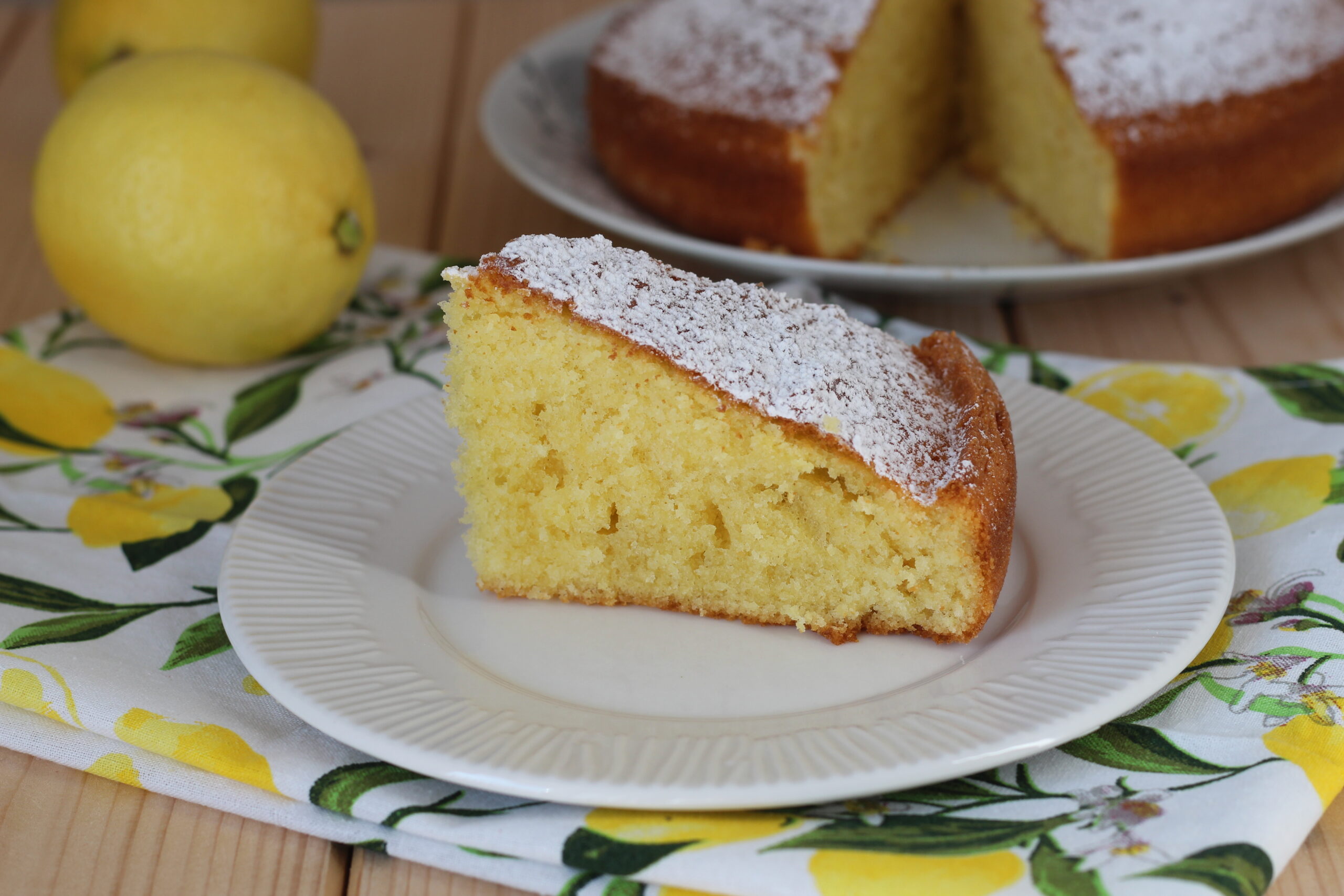 Soft Lemon Margherita Cake