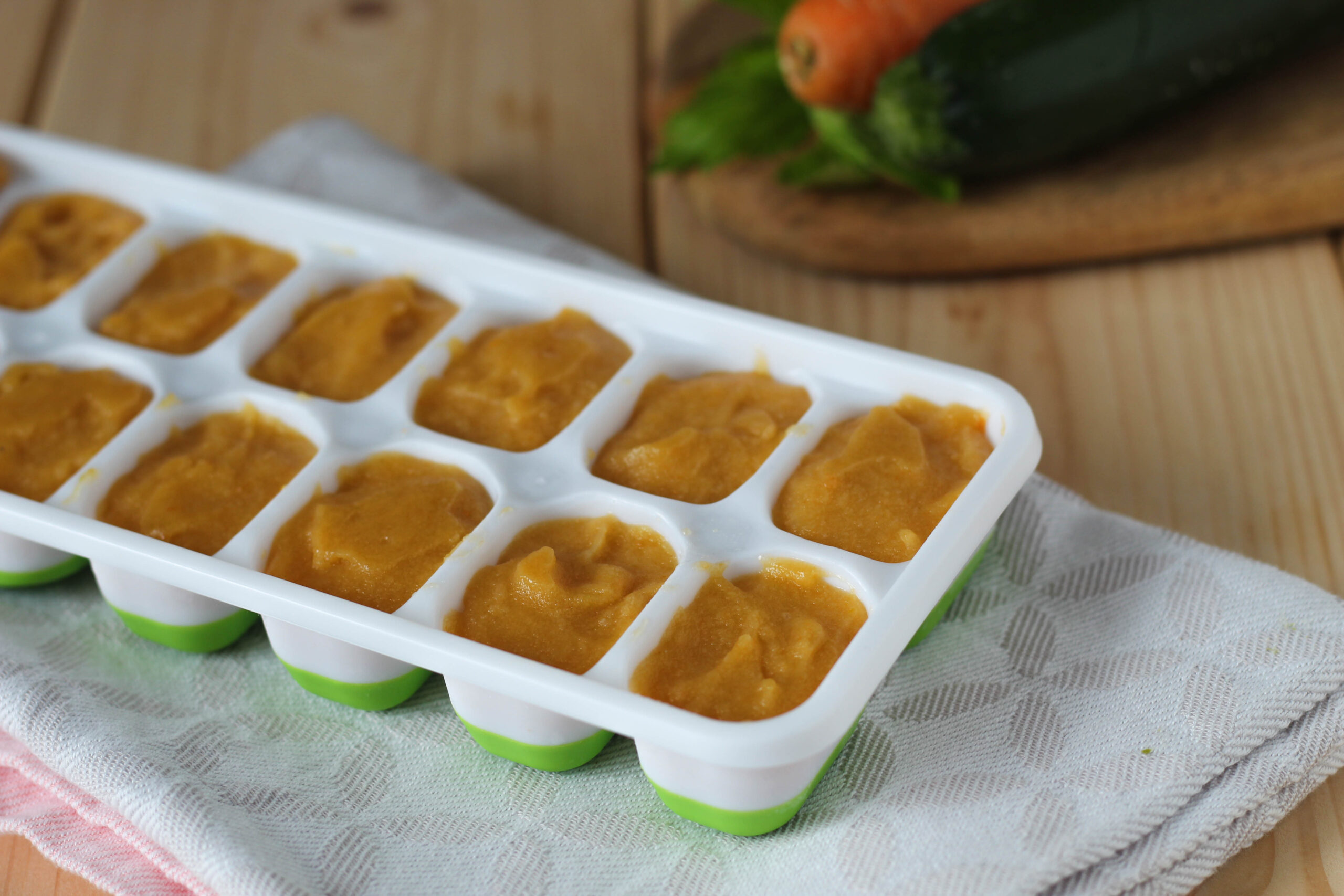 Homemade vegetable bouillon cube