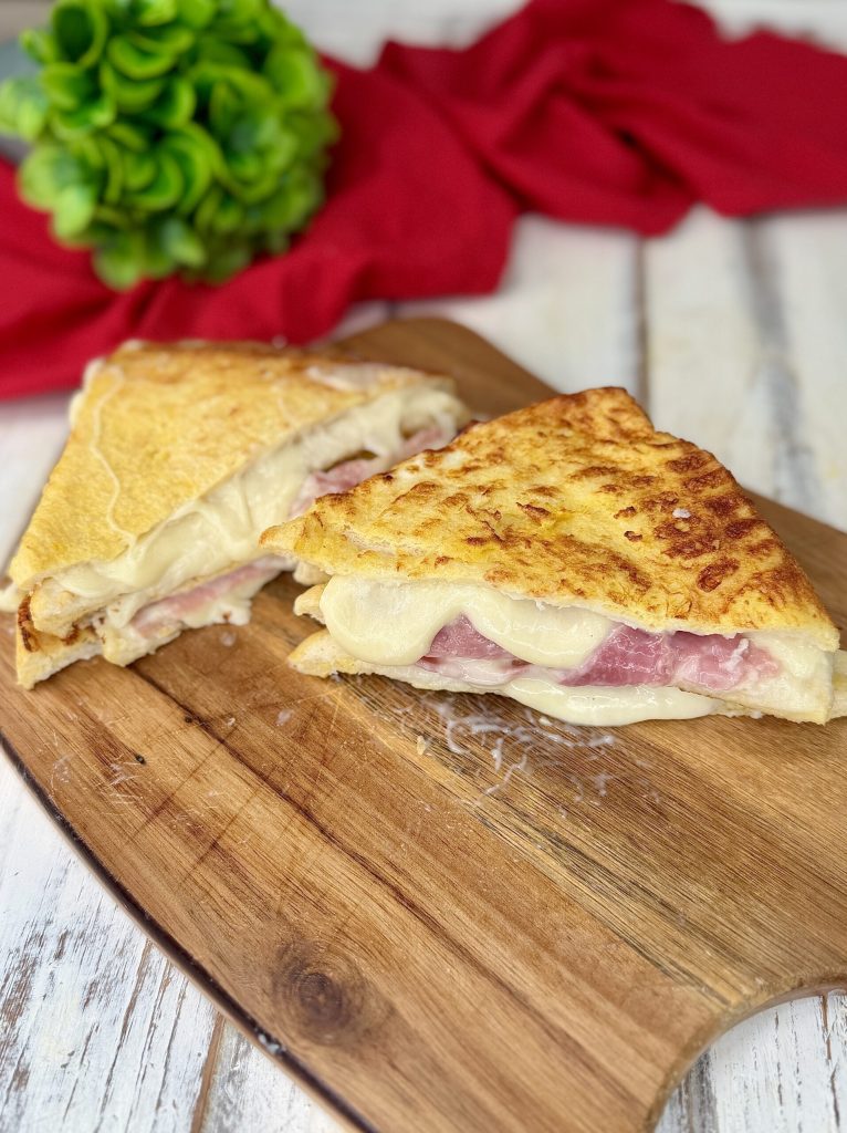 Croque Monsieur in air fryer