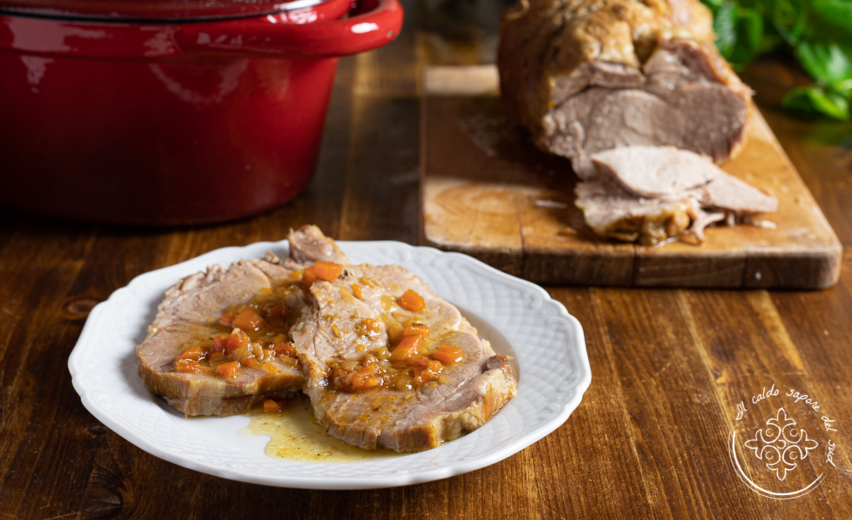 Pork Coppa with Beer