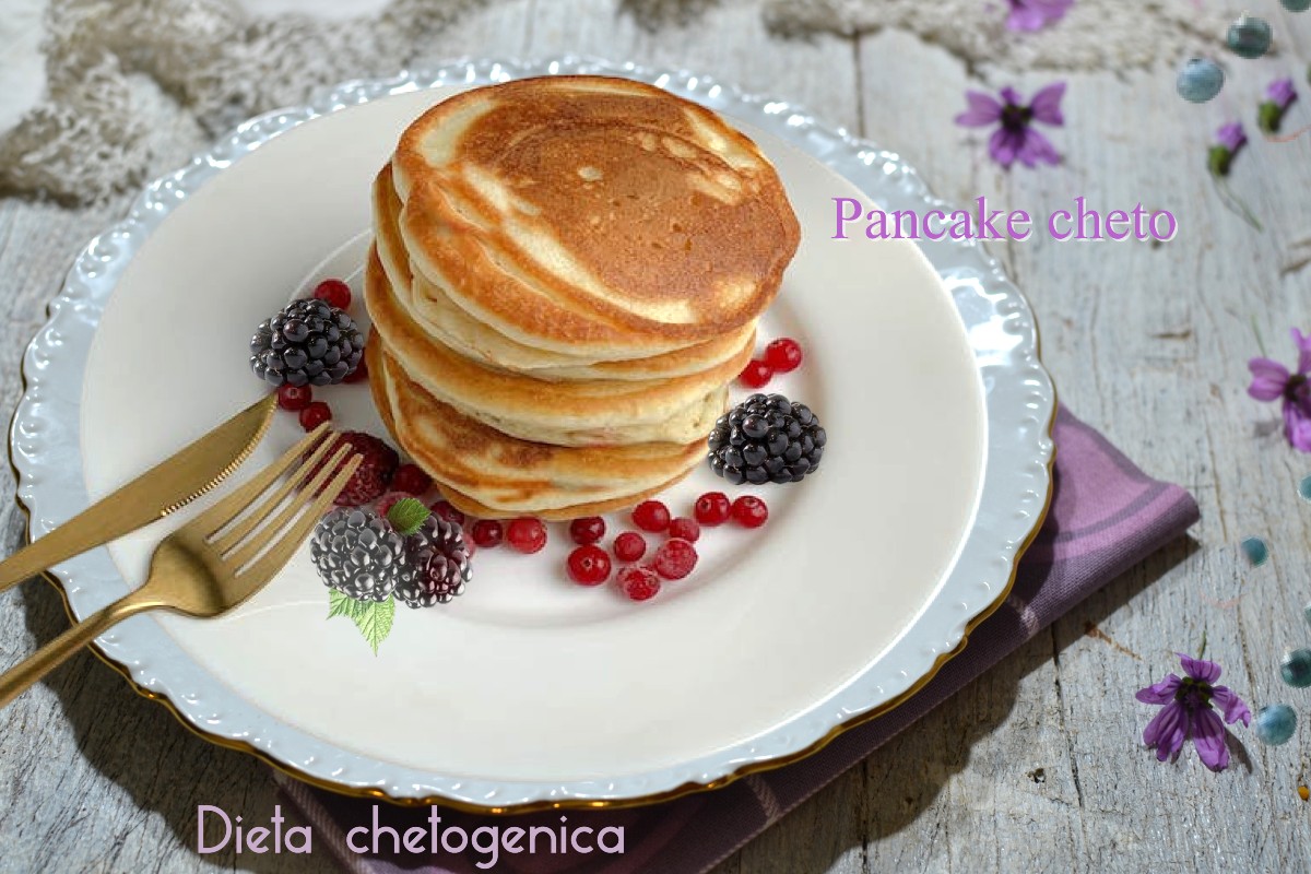 Keto pancakes without flour or sugar
