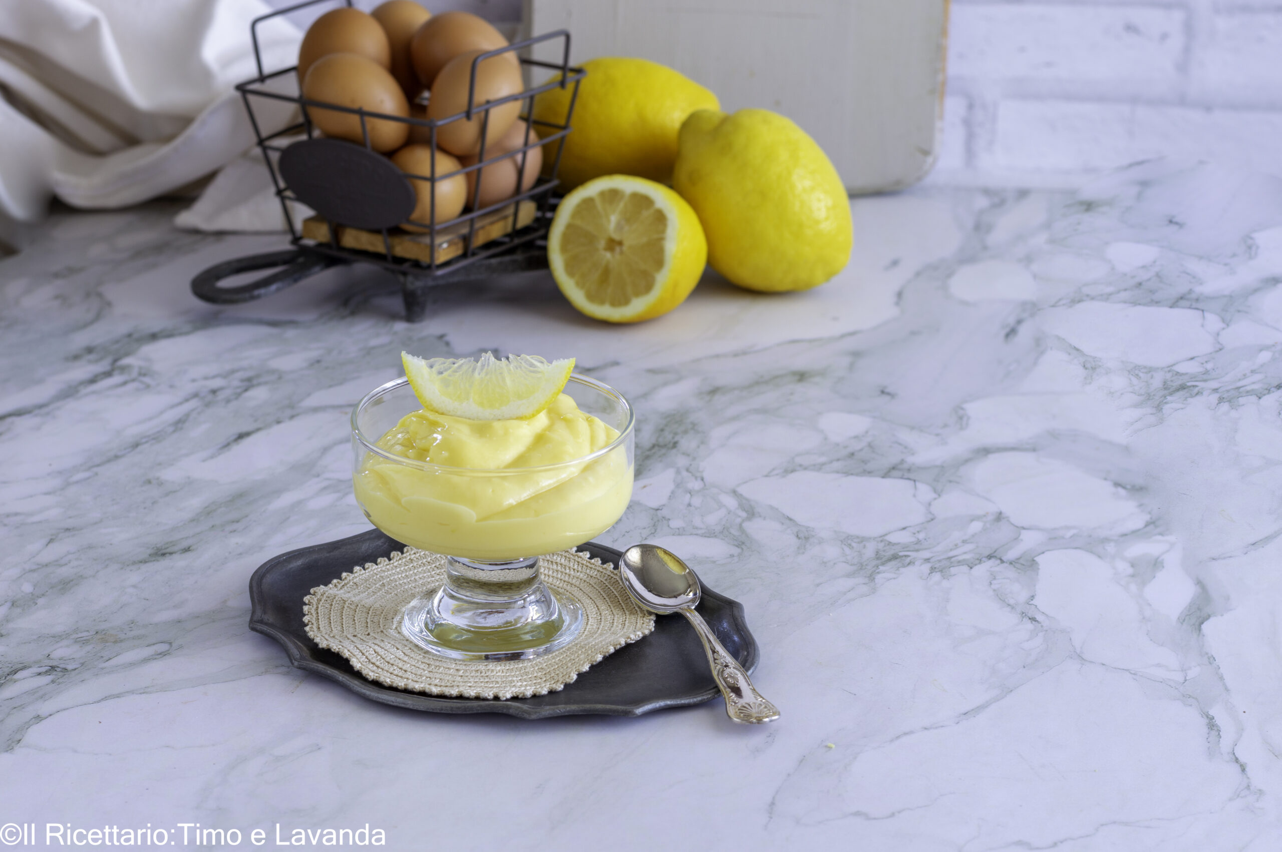 Lemon Pastry Cream with Almond Milk (Gluten-Free)