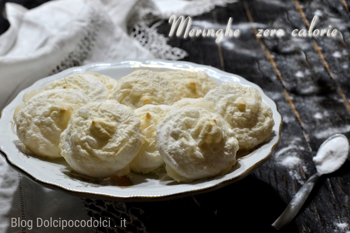 Zero-Calorie Light Meringues. Eat Them Without Gaining Weight