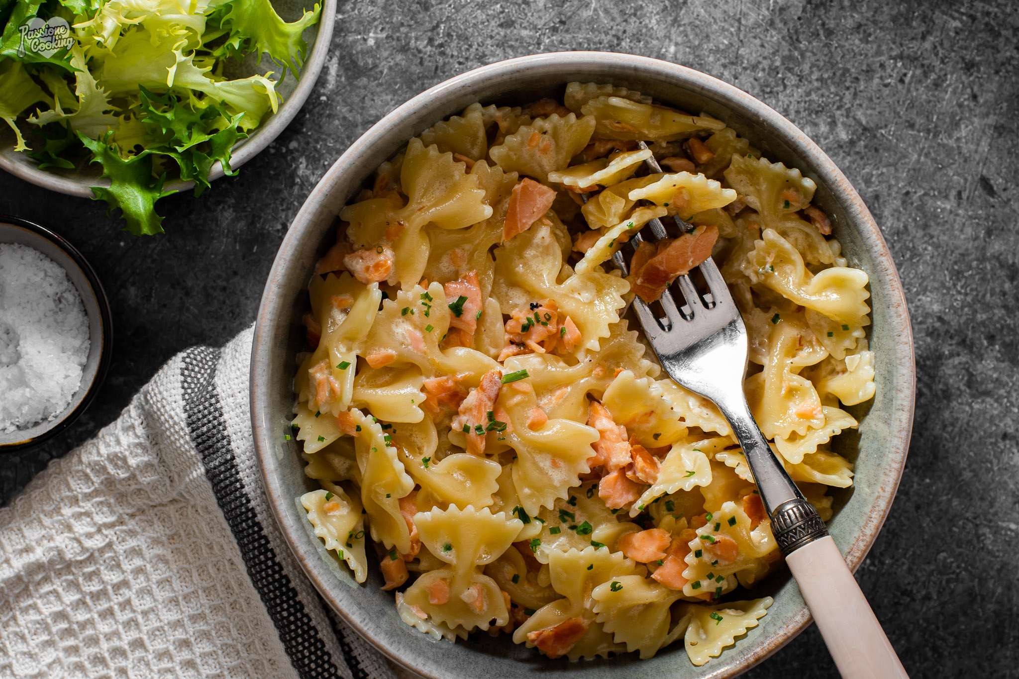 Pasta with Smoked Salmon