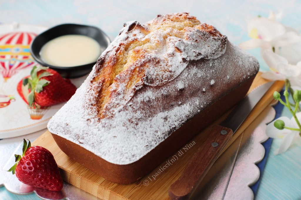 Plumcake with condensed milk sugar-free sweet i pasticcini di Nina