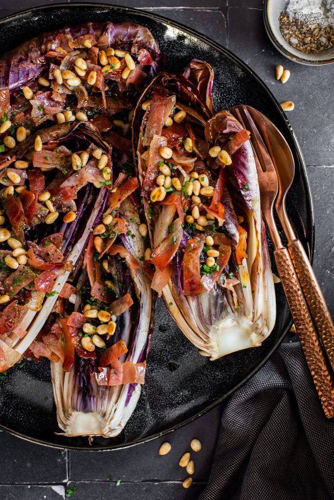 Radicchio with Speck Alto Adige IGP