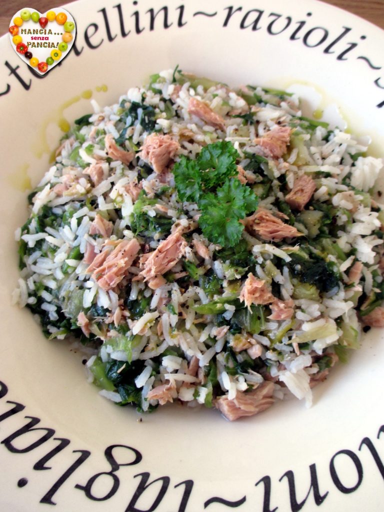 Rice with escarole and tuna, Eat Without Belly