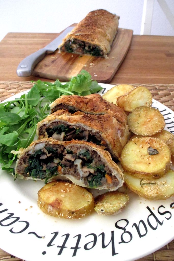 Vegan loaf in crust, Mangia senza Pancia