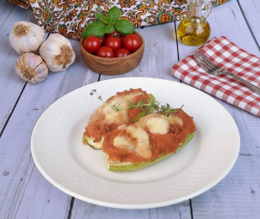 Stuffed Zucchini with Meat