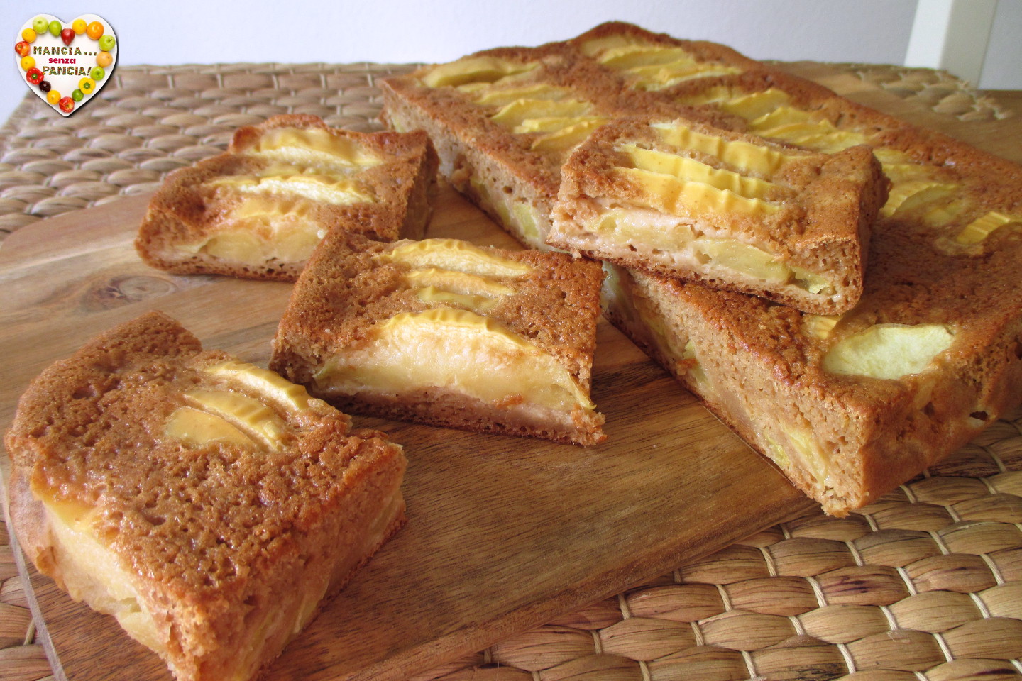 Apple Cake with Egg Whites (fit cake)