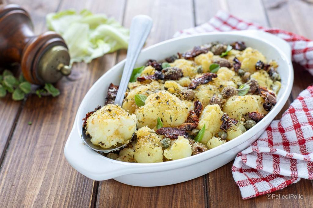 Sicilian-style cauliflower gratin