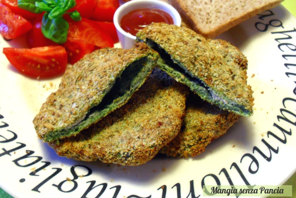 Spinacine di pollo light , Mangia senza Pancia