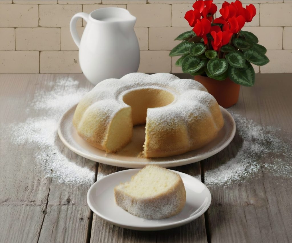 ciambellone al latte caldo